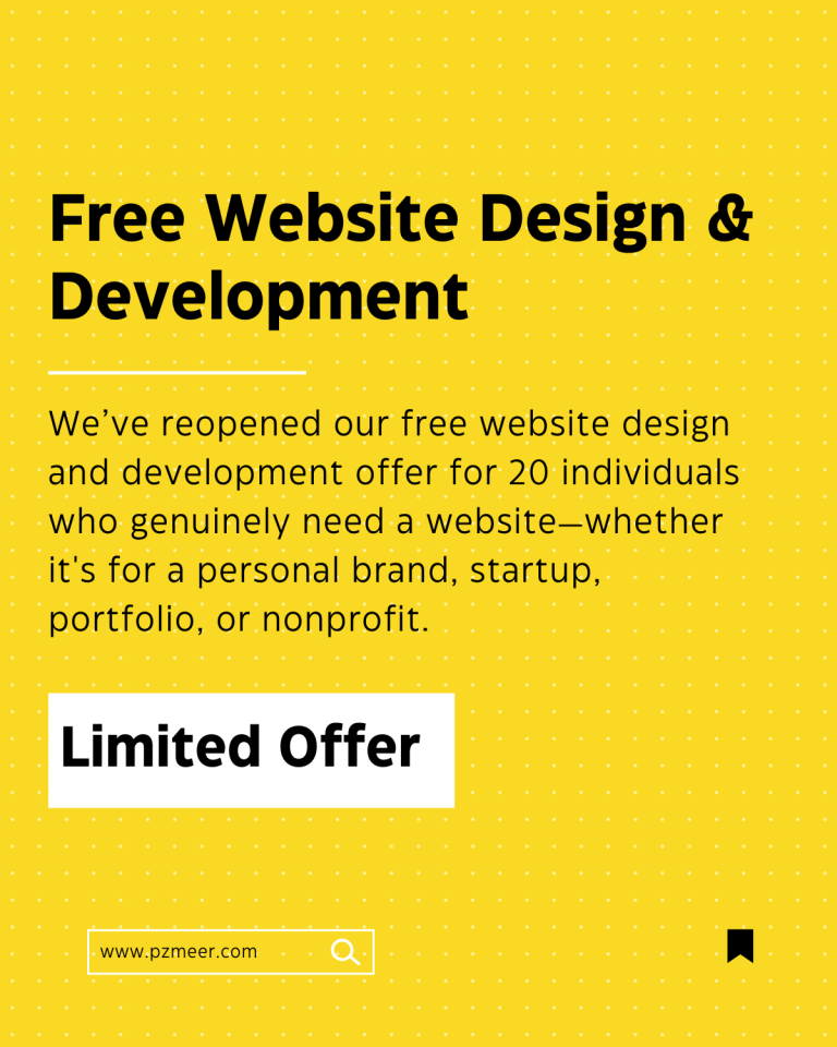 Free Website Design Offer — What’s Included & What You’ll Need